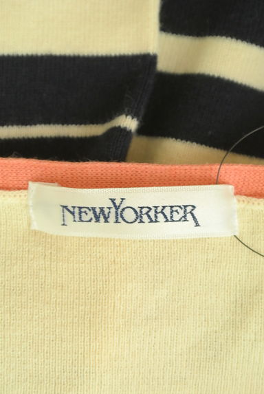 NEW YORKER（ニューヨーカー）の古着「マルチボーダー７分袖ニット（ニット）」大画像６へ