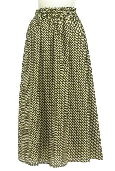 Melan Cleuge（メランクルージュ）の古着「総柄ロングスカート（ロングスカート・マキシスカート）」大画像２へ