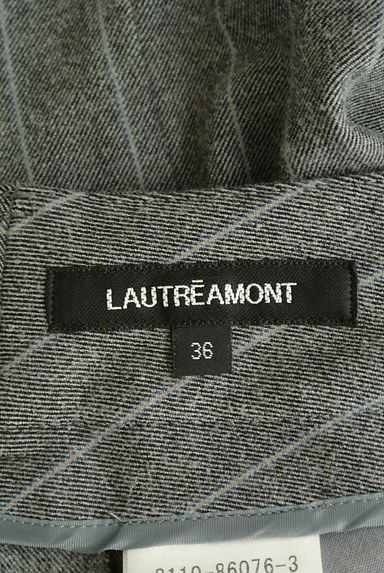 LAUTREAMONT（ロートレアモン）の古着「裏側ふんわりピンストライプ柄パンツ（パンツ）」大画像６へ