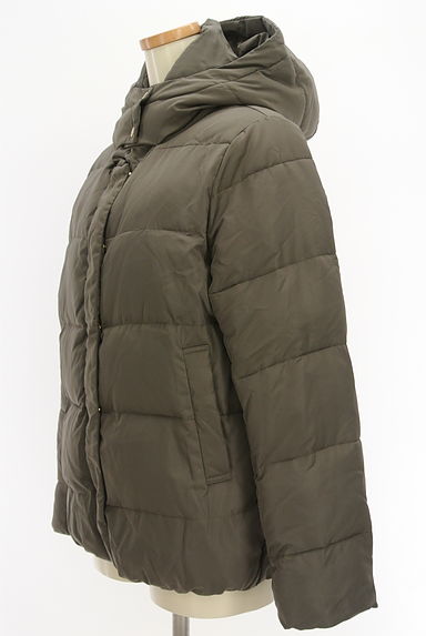 Melan Cleuge（メランクルージュ）の古着「スタンドネック中綿入りショートコート（コート）」大画像３へ