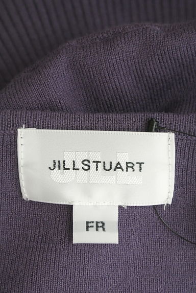 JILL by JILLSTUART（ジルバイジルスチュアート）の古着「ベルト付きレース切替ロングニットワンピ（ワンピース・チュニック）」大画像６へ