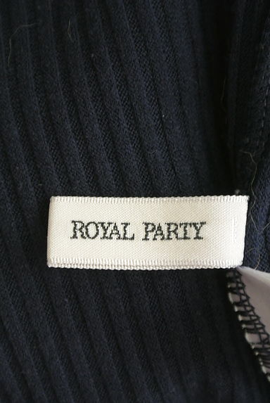 ROYAL PARTY（ロイヤルパーティ）の古着「膝下丈リブニットタイトワンピース（ワンピース・チュニック）」大画像６へ