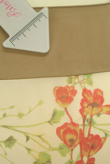 Lois CRAYON（ロイスクレヨン）の古着「花柄シフォン膝上ワンピース（キャミワンピース）」大画像５へ