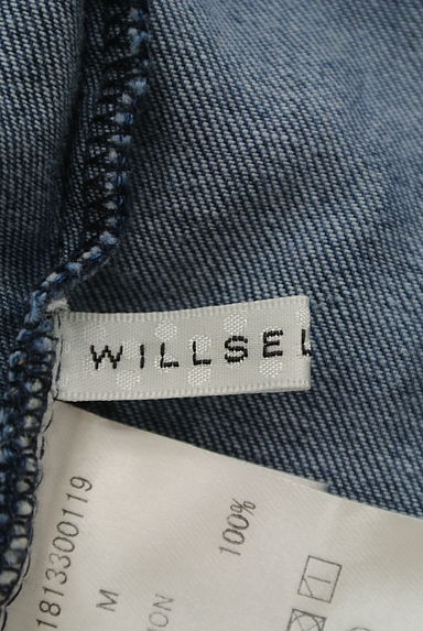 WILLSELECTION（ウィルセレクション）の古着「スカラップワイドデニムパンツ（デニムパンツ）」大画像６へ
