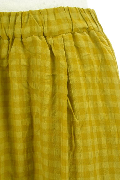 Te chichi（テチチ）の古着「ブロックチェック柄ロングスカート（ロングスカート・マキシスカート）」大画像４へ