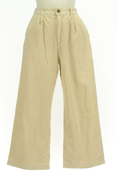 Melan Cleuge（メランクルージュ）の古着「コーデュロイセミワイドパンツ（パンツ）」大画像１へ