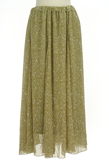SM2（サマンサモスモス）の古着「花柄ロングシフォンスカート（ロングスカート・マキシスカート）」大画像１へ