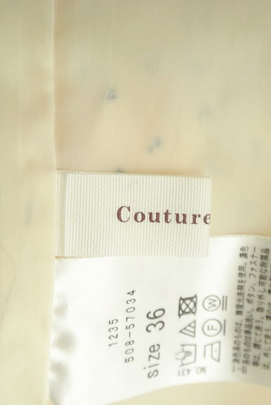 Couture Brooch（クチュールブローチ）の古着「ニュアンスドット柄ロングタックワンピ（ワンピース・チュニック）」大画像６へ