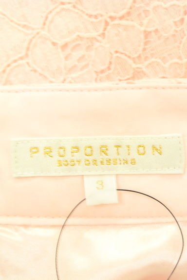 PROPORTION BODY DRESSING（プロポーションボディ ドレッシング）の古着「刺繍レース膝下サーキュラースカート（スカート）」大画像６へ
