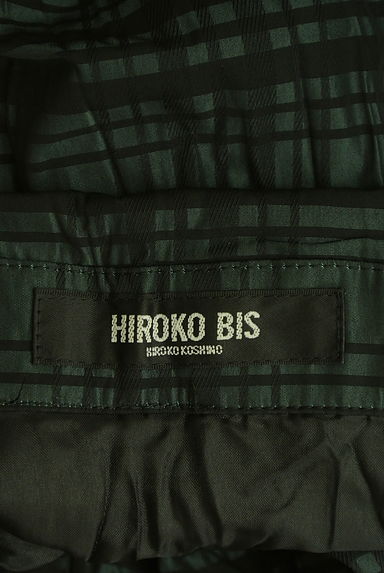 HIROKO BIS（ヒロコビス）の古着「クラシカルチェックロングコート（コート）」大画像６へ