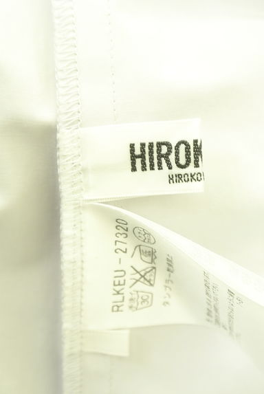 HIROKO BIS（ヒロコビス）の古着「透かし編み切替ハイネックミドル丈ブルゾン（ブルゾン・スタジャン）」大画像６へ
