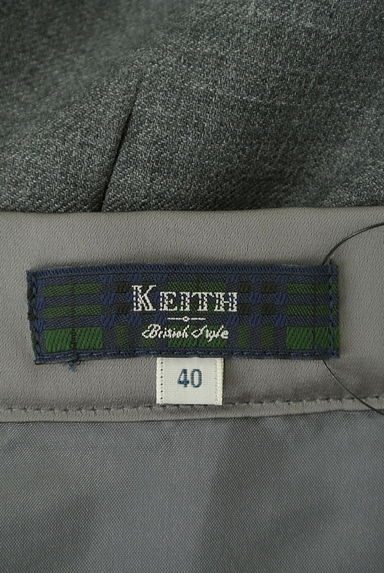 KEITH（キース）の古着「ボックスプリーツミモレスカート（ロングスカート・マキシスカート）」大画像６へ
