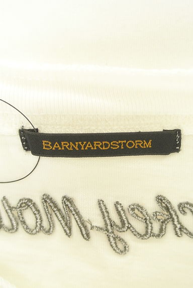 BARNYARDSTORM（バンヤードストーム）の古着「ミッキー刺繍七分袖Tシャツ（Ｔシャツ）」大画像６へ