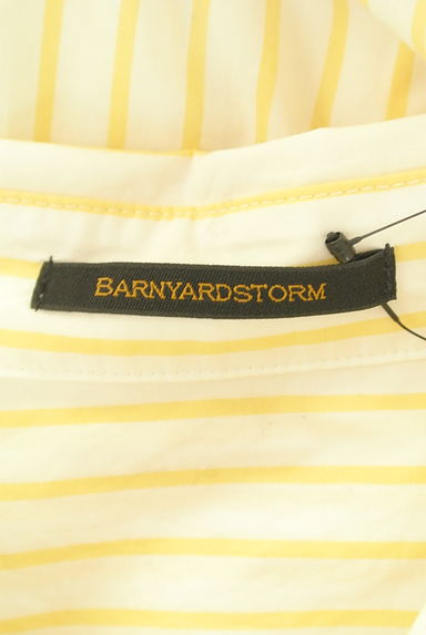 BARNYARDSTORM（バンヤードストーム）の古着「バックタックストライプシャツ（カジュアルシャツ）」大画像６へ