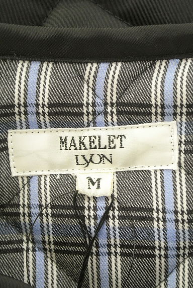 MAKELET LYON（メイクレットリヨン）の古着「ノーカラーキルティングミドルコート（コート）」大画像６へ