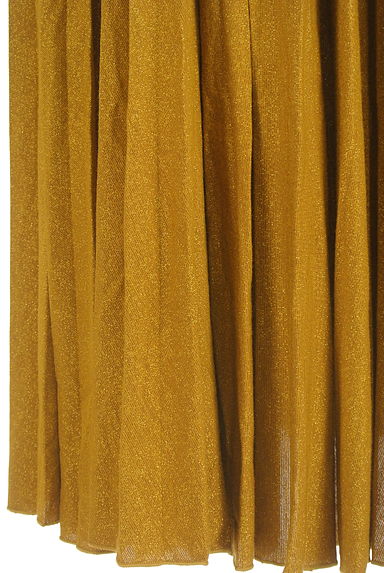 MARELLA（マレーラ）の古着「ベルト付きプリーツロングラメスカート（ロングスカート・マキシスカート）」大画像５へ