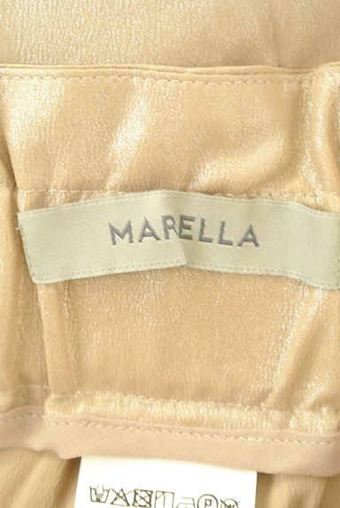 MARELLA（マレーラ）の古着「ベルト付きラメワイドパンツ（パンツ）」大画像６へ