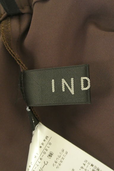INDIVI（インディヴィ）の古着「ダブルタックテーパードパンツ（パンツ）」大画像６へ