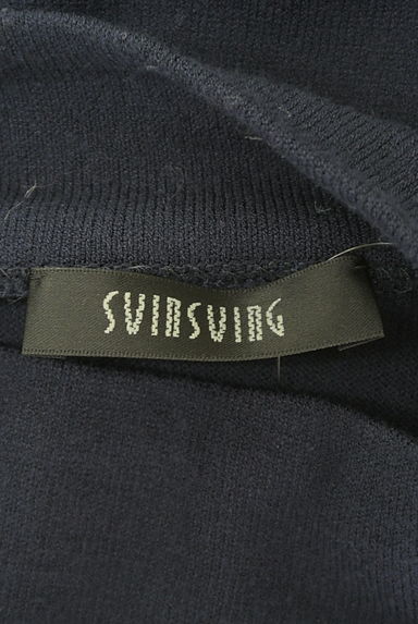 SWINSWING（スウィンスウィング）の古着「袖ボーダーハイネックニット（ニット）」大画像６へ