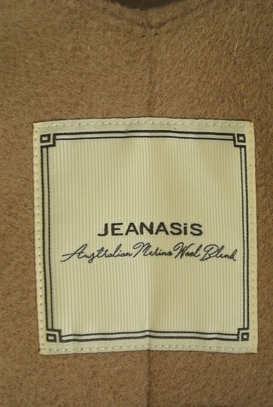 JEANASiS（ジーナシス）の古着「カラーレスロングウールコート（コート）」大画像６へ