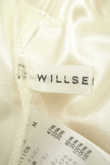 WILLSELECTION（ウィルセレクション）の古着「裾シフォン刺繍入り膝丈レーススカート（スカート）」大画像６へ