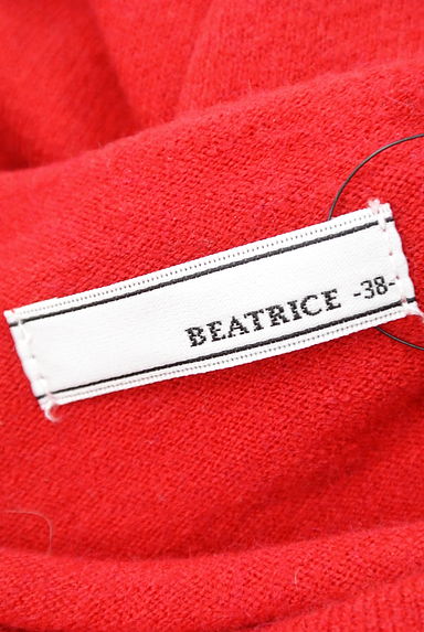 BEATRICE（ベアトリス）の古着「刺繍リボン付きハイネックニット（ニット）」大画像６へ