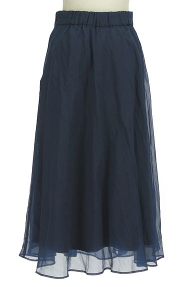 anySiS（エニィスィス）の古着「微光沢シアーロングスカート（ロングスカート・マキシスカート）」大画像２へ