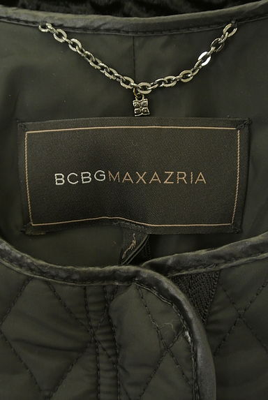 BCBG MaxAzria（ビーシービージーマックスアズリア）の古着「キルティング切替ウールロングコート（コート）」大画像６へ