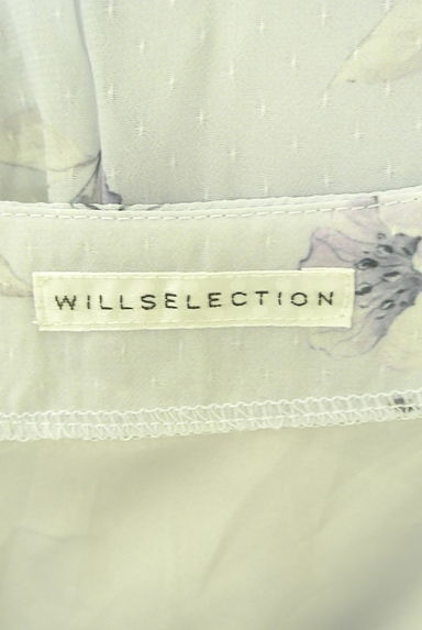 WILLSELECTION（ウィルセレクション）の古着「シアーフラワーロングワンピース（ワンピース・チュニック）」大画像６へ
