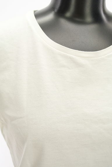 NOLLEY'S（ノーリーズ）の古着「シンプル白Tシャツ（Ｔシャツ）」大画像４へ