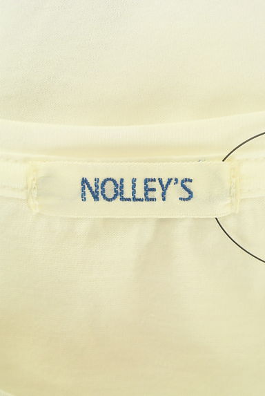 NOLLEY'S（ノーリーズ）の古着「シンプル白Tシャツ（Ｔシャツ）」大画像６へ