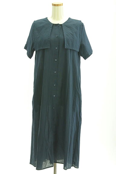 SM2（サマンサモスモス）の古着「セーラー襟ロングシャツワンピース（ワンピース・チュニック）」大画像１へ