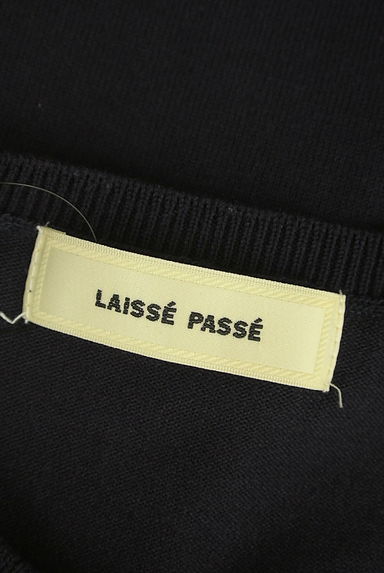 LAISSE PASSE（レッセパッセ）の古着「フリル袖Vラインニット（ニット）」大画像６へ