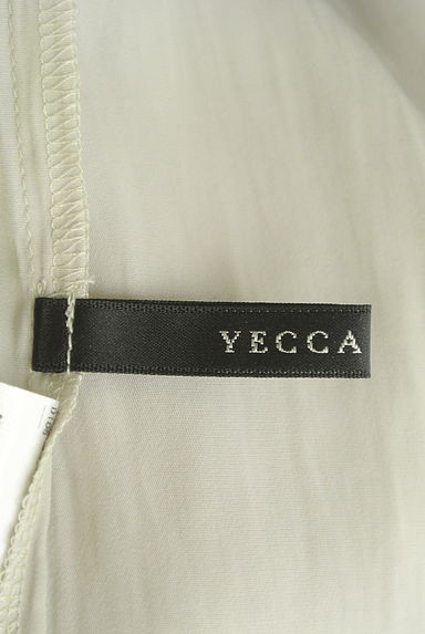 YECCA VECCA（イェッカヴェッカ）の古着「バンドカラー微光沢ブラウス（ブラウス）」大画像６へ