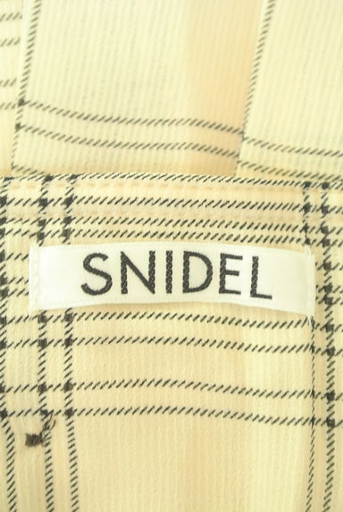 Snidel（スナイデル）の古着「チェック柄ロングプリーツスカート（ロングスカート・マキシスカート）」大画像６へ