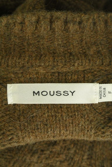 MOUSSY（マウジー）の古着「ポンポンつきケーブルニットカーデ（カーディガン・ボレロ）」大画像６へ