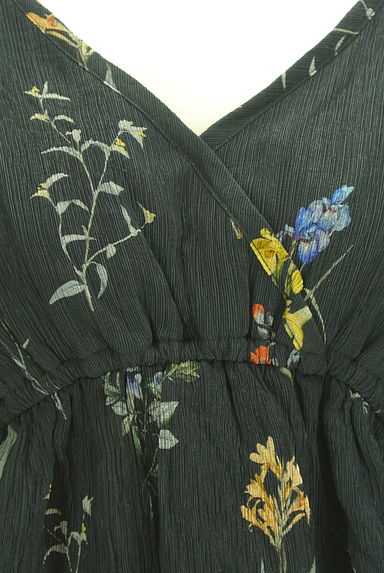 MOUSSY（マウジー）の古着「花柄カシュクールカットソー（カットソー・プルオーバー）」大画像４へ