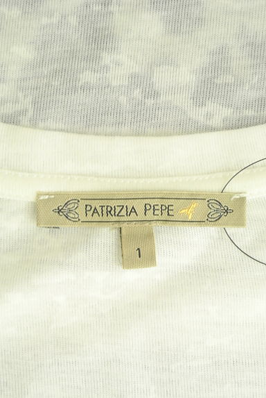 PATRIZIA PEPE（パトリッツィアペペ）の古着「モノトーンボーダーカットソー（カットソー・プルオーバー）」大画像６へ