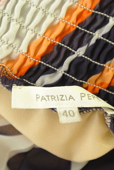PATRIZIA PEPE（パトリッツィアペペ）の古着「幾何学模様プリーツロングスカート（ロングスカート・マキシスカート）」大画像６へ