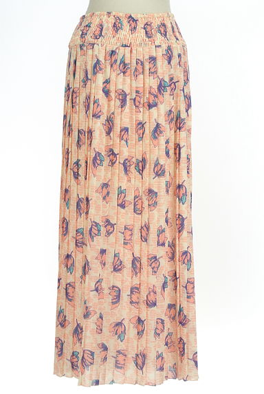 PATRIZIA PEPE（パトリッツィアペペ）の古着「花柄プリーツロングスカート（ロングスカート・マキシスカート）」大画像２へ