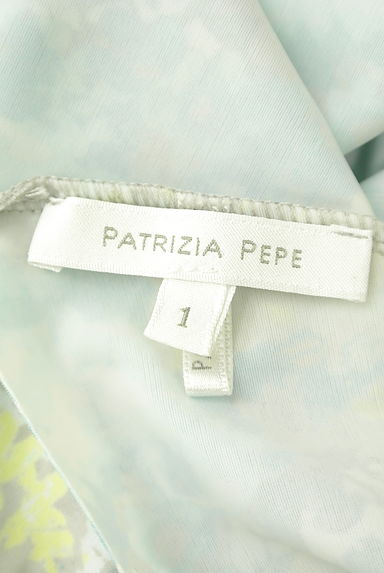 PATRIZIA PEPE（パトリッツィアペペ）の古着「シルキータッチ花柄タンクトップ（カットソー・プルオーバー）」大画像６へ