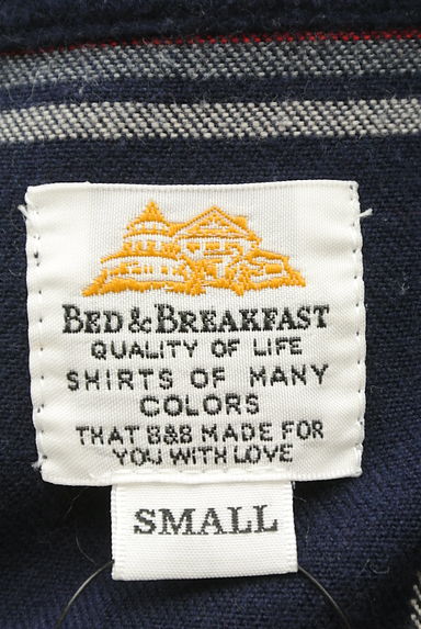 bed&breakfast（ベッドアンドブレックファスト）の古着「スキッパーカラーフランネルシャツ（カジュアルシャツ）」大画像６へ