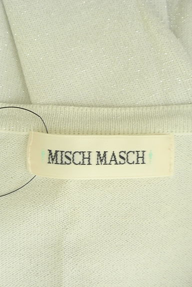 MISCH MASCH（ミッシュマッシュ）の古着「ラインストーンボタンラメニットカーデ（カーディガン・ボレロ）」大画像６へ