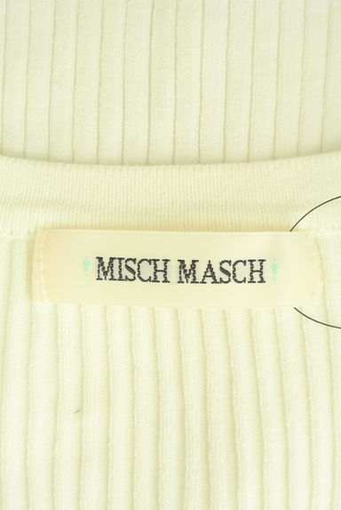 MISCH MASCH（ミッシュマッシュ）の古着「パールボタンリブニットカーデ（カーディガン・ボレロ）」大画像６へ