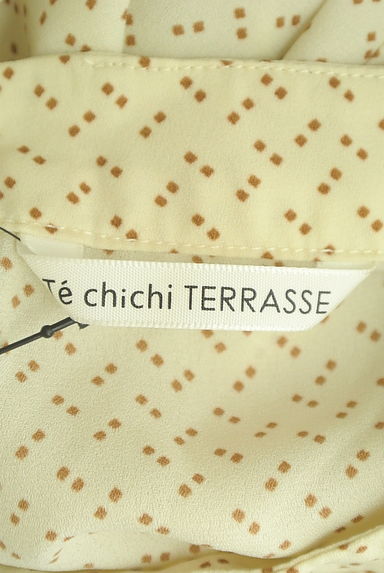 Te chichi（テチチ）の古着「七分袖総柄シフォンカットソー（カットソー・プルオーバー）」大画像６へ