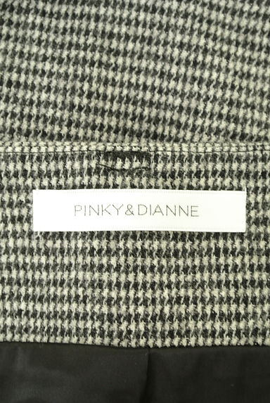 Pinky＆Dianne（ピンキー＆ダイアン）の古着「千鳥チェック柄膝下マーメイドスカ―ト（スカート）」大画像６へ