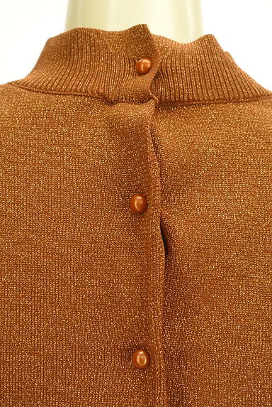 rienda（リエンダ）の古着「パワショルブロンズラメニット（ニット）」大画像４へ