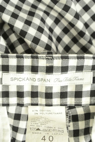 Spick and Span（スピック＆スパン）の古着「ギンガムチェック柄クロップドパンツ（パンツ）」大画像６へ