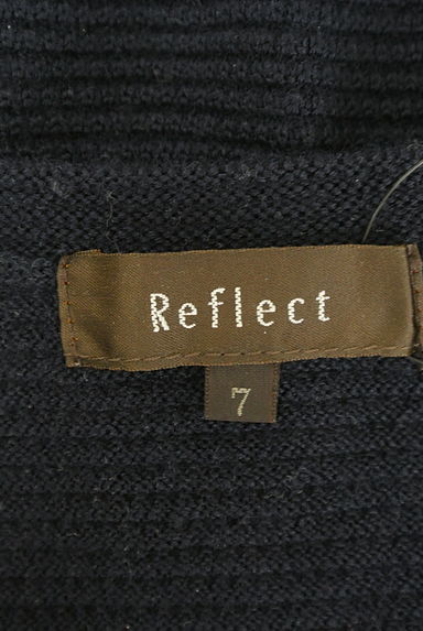 Reflect（リフレクト）の古着「編地切替ウール混ニットトップス（ニット）」大画像６へ