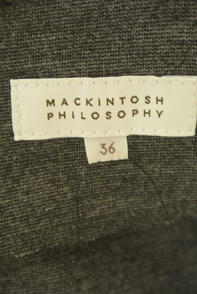 MACKINTOSH PHILOSOPHY（マッキントッシュ フィロソフィー）の古着「付け襟美ラインロングワンピース（ワンピース・チュニック）」大画像６へ